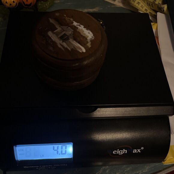 Set of 3 Vintage Hand painted Miniature Barn Landscape Wall Plaques Folk Art - Picture 11 of 11